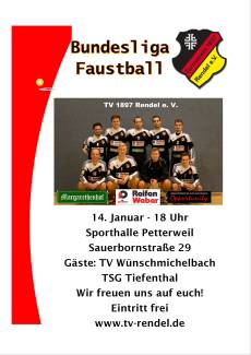 Faustball XXL - Doppelspieltag  der Männer in Petterweil