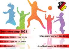 TV Rendel Sommercamp 2023 