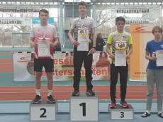 Ben Hladjk ist Hessenmeister im Hürdensprint